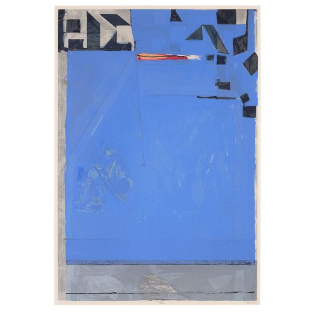 Richard Diebenkorn — Синий с Красным