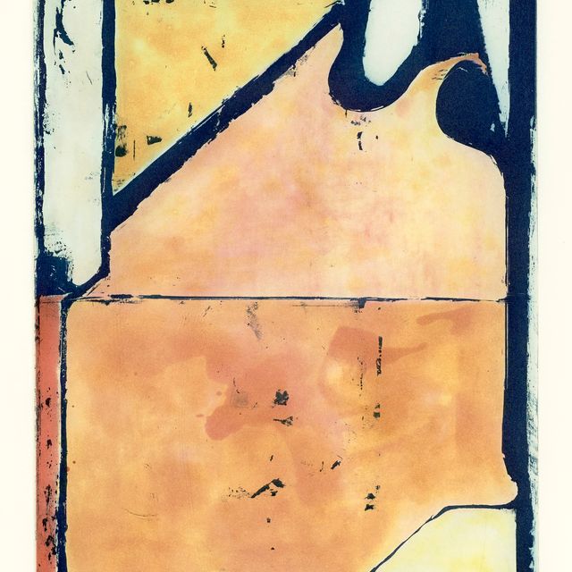 Richard Diebenkorn — Синяя петля, выполненная в восьми цветных гравюрах
