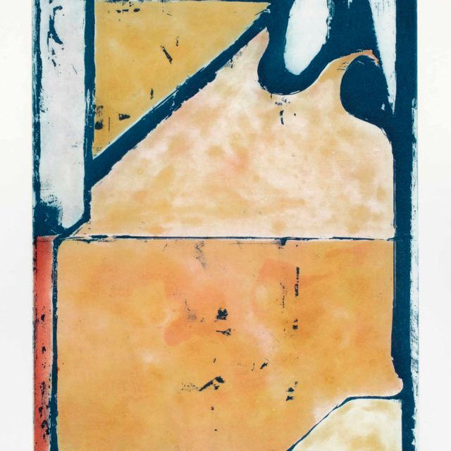 Richard Diebenkorn — Синяя петля, выполненная в восьми цветных гравюрах