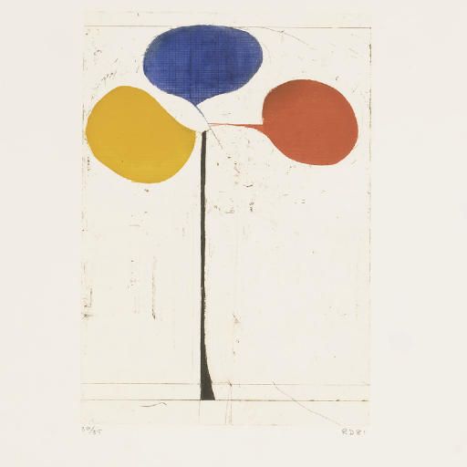 Richard Diebenkorn — Трехцветный, от треф и пик