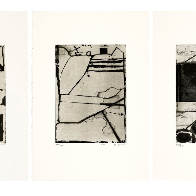 Richard Diebenkorn — Пять акватинт в технике Drypoint, издательство Crown Point Press, Окленд, 1978