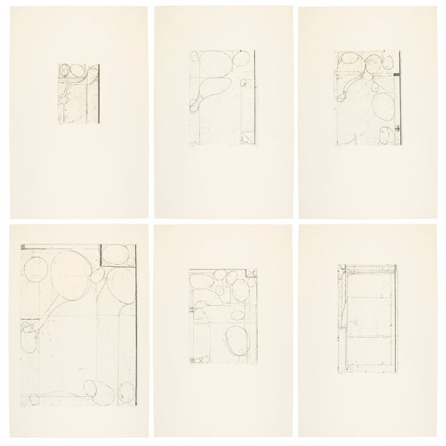 Richard Diebenkorn — Шесть офортов на мягком фоне