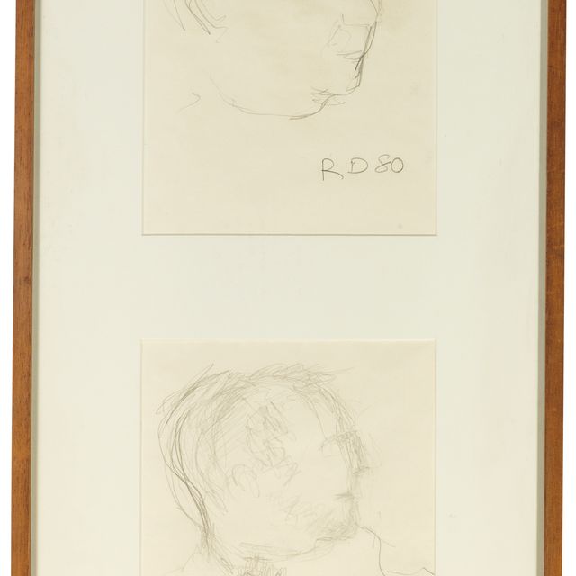 Richard Diebenkorn — Без названия (Портреты) (Две работы)