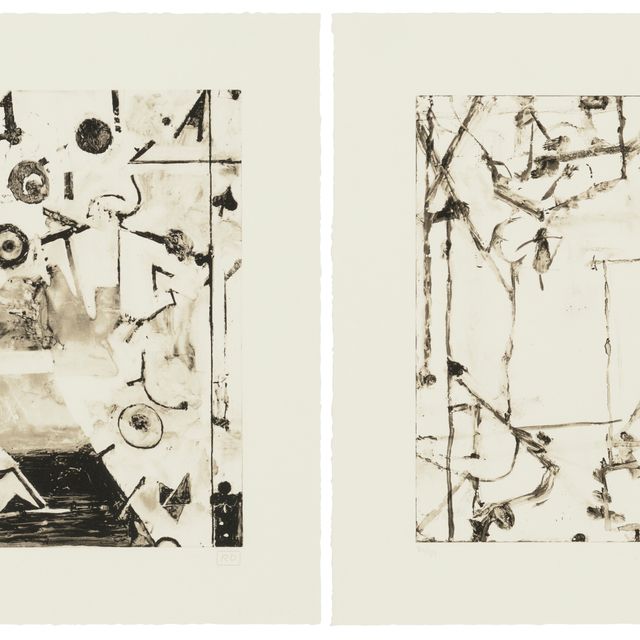 Richard Diebenkorn — Две гравюры художника