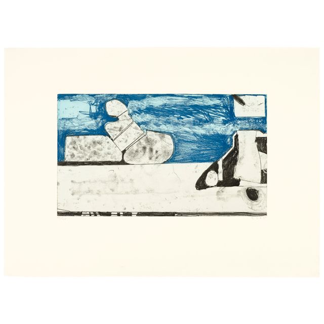 Richard Diebenkorn — Голубое мягкое поле
