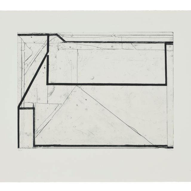Richard Diebenkorn — Раскладка Софтграунда из четырех софтграундов