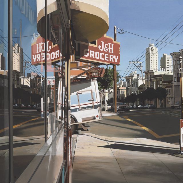 Richard Estes — Бакалея J & H