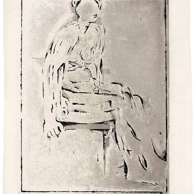 Richard Hamilton — повторное травление обнаженной натуры