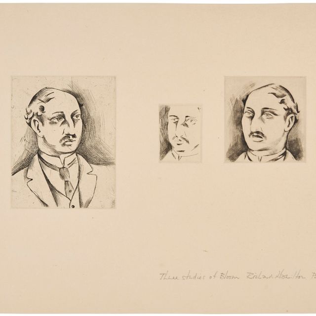 Richard Hamilton — Три исследования Блума