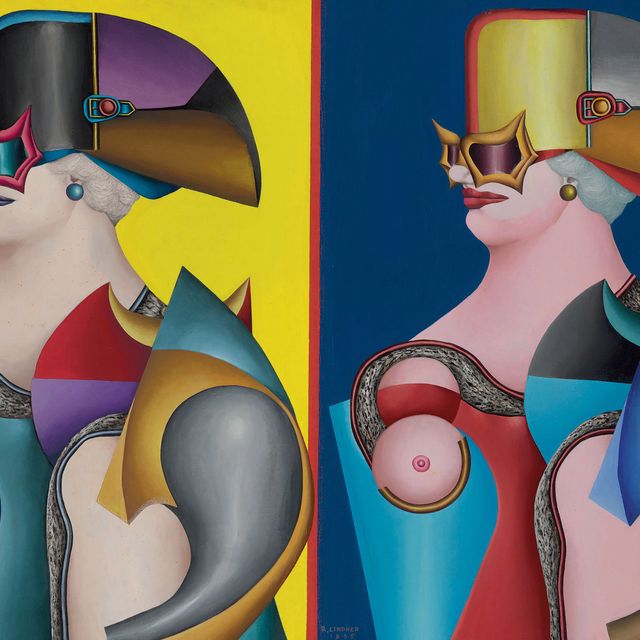 Richard Lindner — Двойной портрет