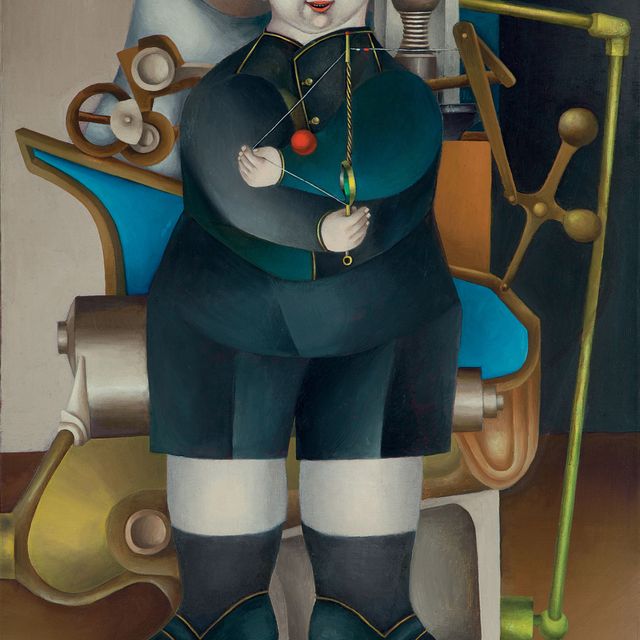 Richard Lindner — Мальчик с машиной