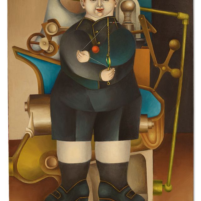 Richard Lindner — Мальчик с машиной