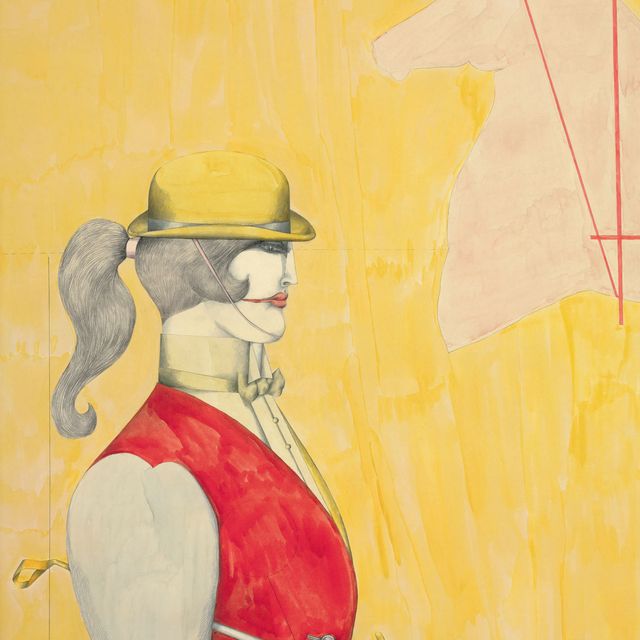 Richard Lindner — Девушка (без названия)