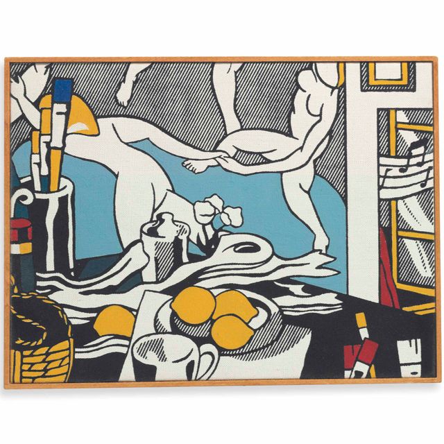 Richard Pettibone — Лихтенштейн, Студия художника: Танец, 1974