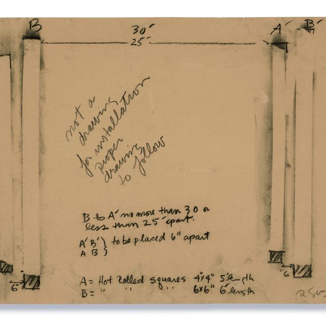 Richard Serra — Без названия