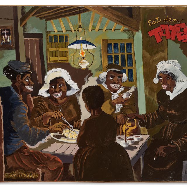 Robert Colescott — Ешьте эти картофелины