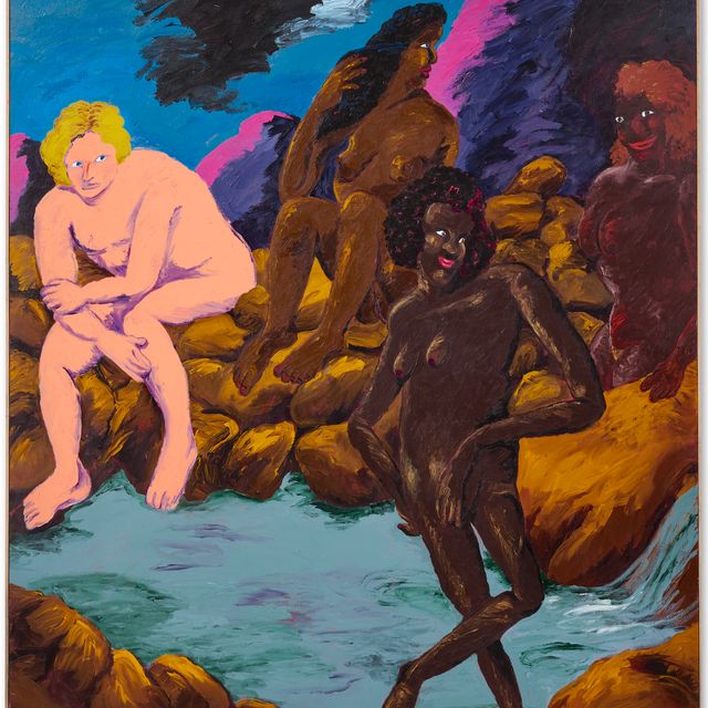 Robert Colescott — Философ У Купальни