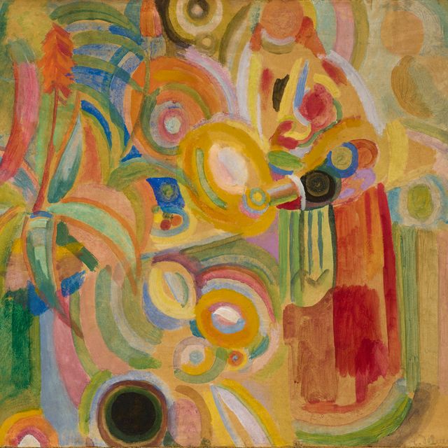 Robert Delaunay — Португальский в саду