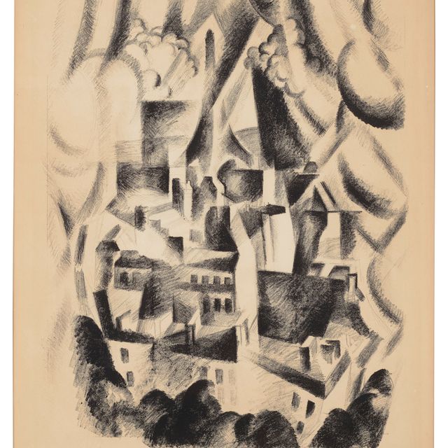Robert Delaunay — Ла фенетр над ла виллем