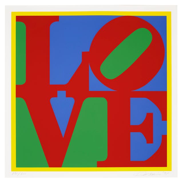 Robert Indiana — Гелиотерапевтическая любовь