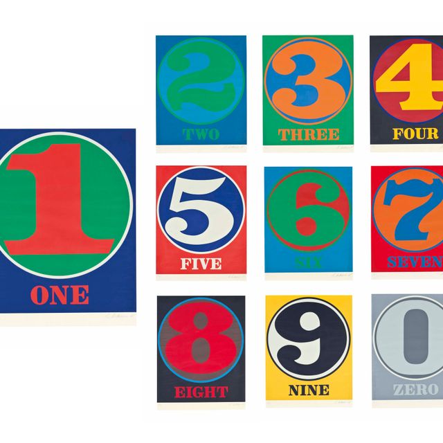 Robert Indiana — Номера, издания Домбергера и Галереи Шмела, Штутгарт и Дюссельдорф, 1968