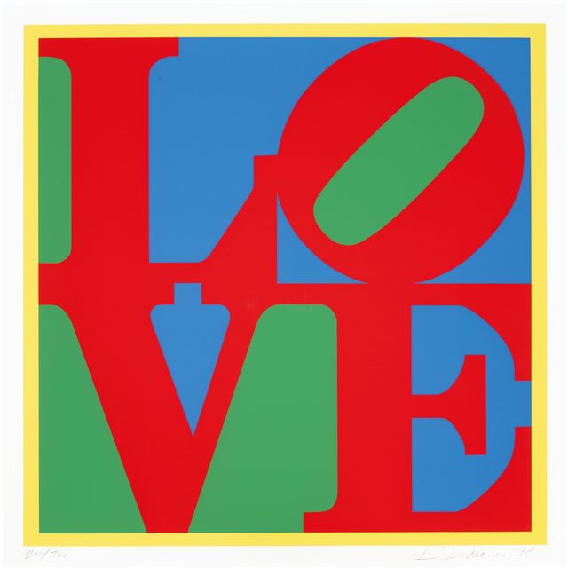 Robert Indiana — Гелиотерапевтическая любовь