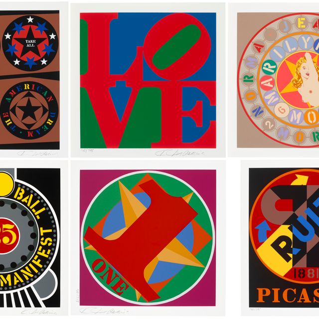 Robert Indiana — Роберт Крили, Американская мечта