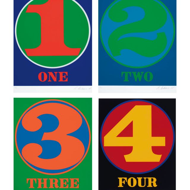 Robert Indiana — Роберт Крили, "Номера", издание Домбергера и Галерея Шмела, Штутгарт и Дюссельдорф, Германия, 1968 (Шихан, 56)