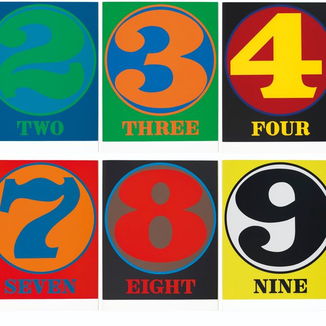 Robert Indiana — Роберт Крили, "Номера", издание Домбергера и Галерея Шмела, Штутгарт и Дюссельдорф, Германия, 1968