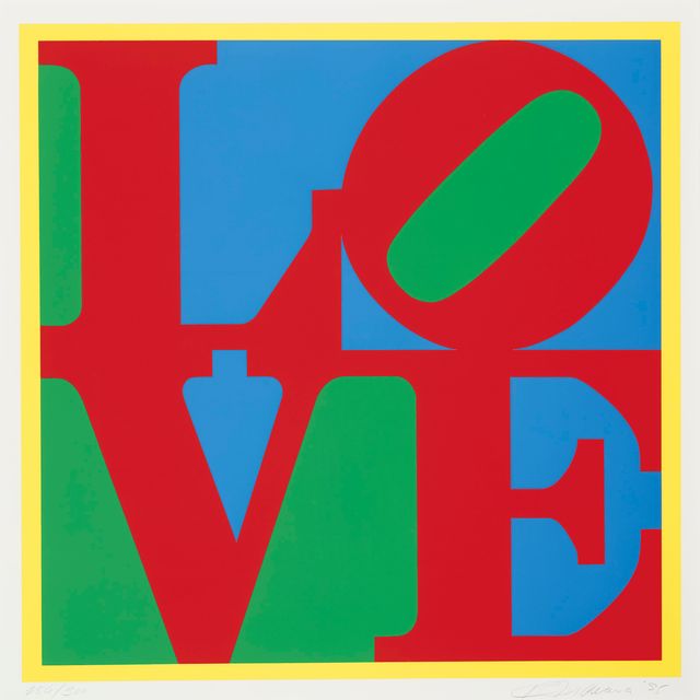 Robert Indiana — Гелиотерапевтическая любовь
