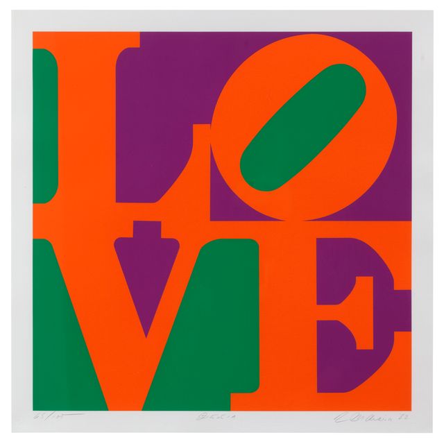 Robert Indiana — Цинния из Сада любви