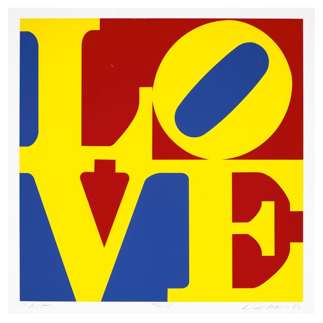 Robert Indiana — Тюльпан из Сада любви