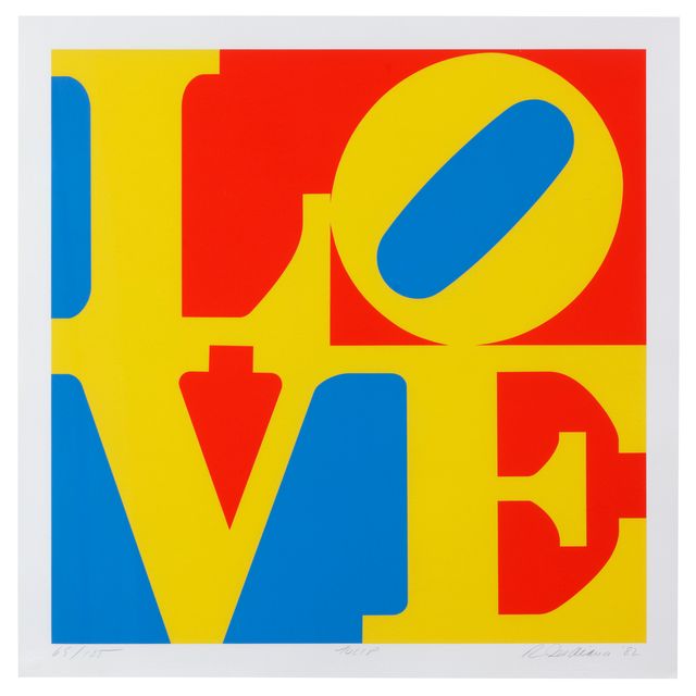 Robert Indiana — Тюльпан из Сада любви