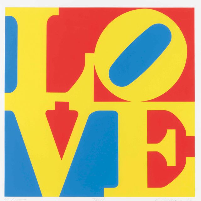 Robert Indiana — Тюльпан из Сада любви
