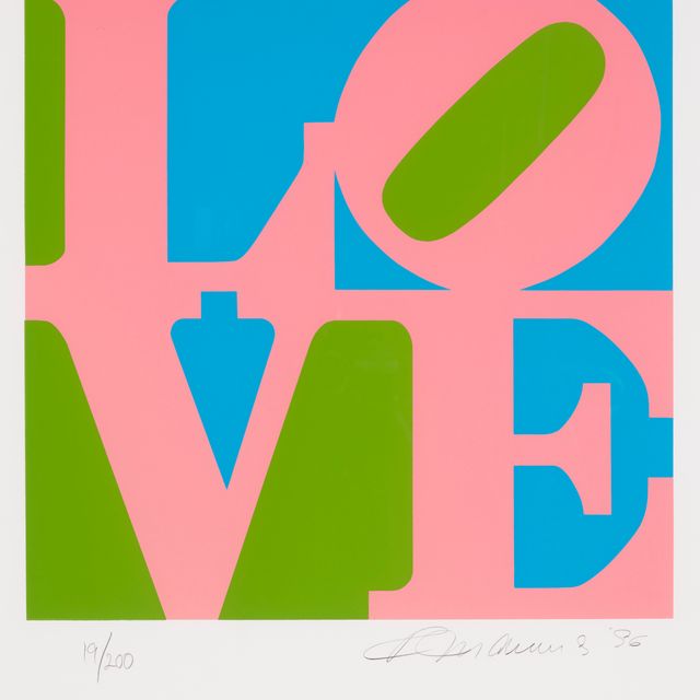 Robert Indiana — Книга любви : один оттиск