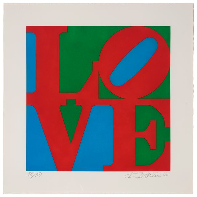 Robert Indiana — Любовь / 2000 : один принт