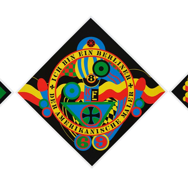 Robert Indiana — "Элегии Хартли": Берлинская серия