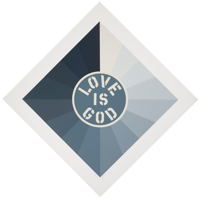 Robert Indiana — Любовь - это Бог