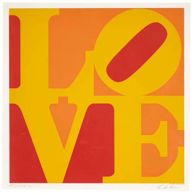 Robert Indiana — Золотая Любовь