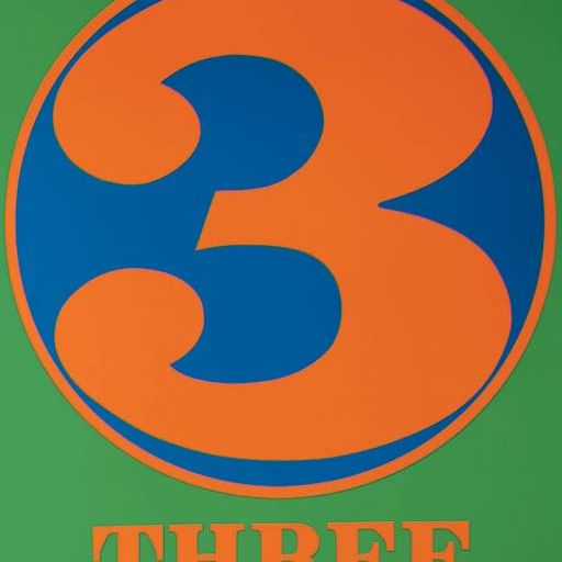 Robert Indiana — Роберт Крили, "Цифры", Штутгарт и Дюссельдорф, издание Домбергера и галерея Шмела, 1968 (Шеллман, 56)