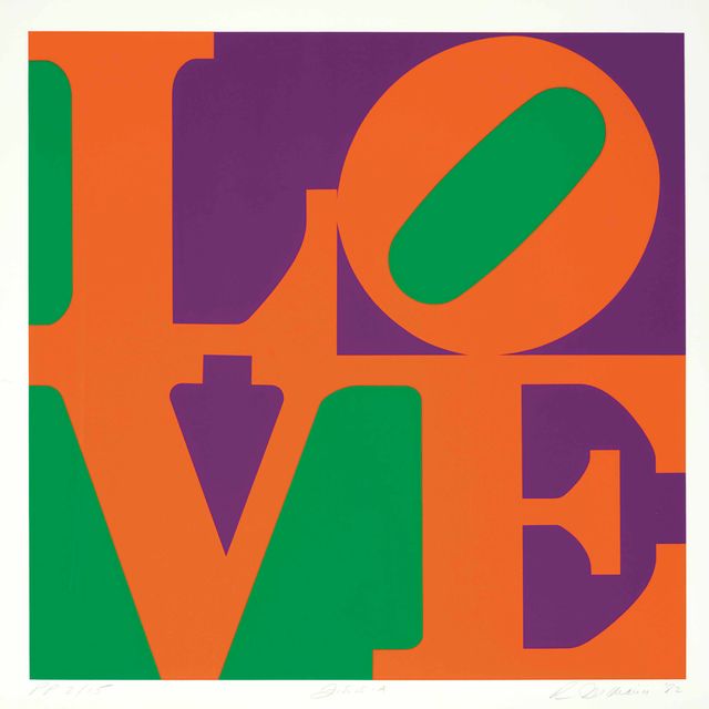Robert Indiana — Цинния из Сада любви