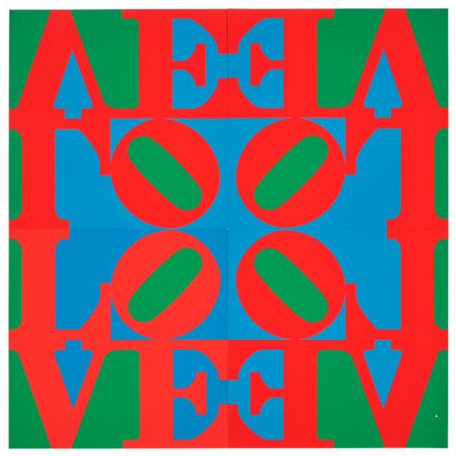 Robert Indiana — Стена любви, от бывшего владельца Фарба