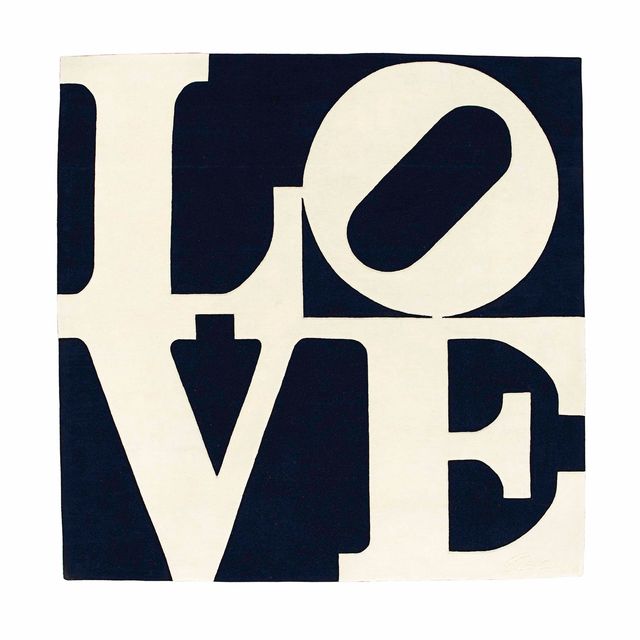 Robert Indiana — Любовь белым по черному