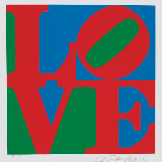 Robert Indiana — С любовью, от: Американская мечта