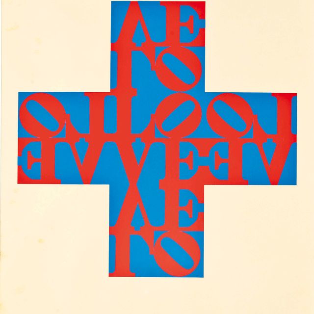 Robert Indiana — Крест любви