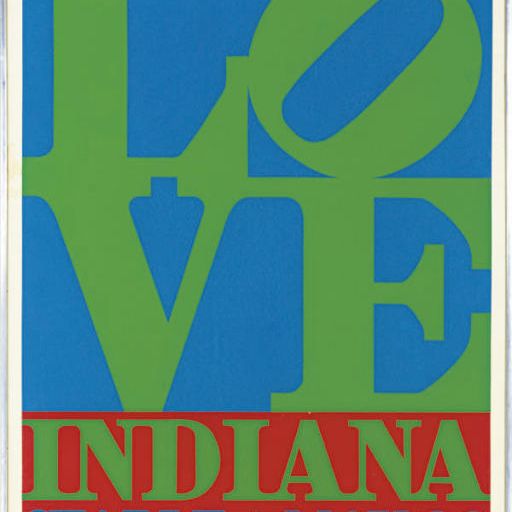 Robert Indiana — Люблю конюшню в Индиане