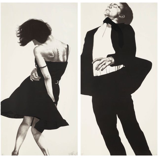 Robert Longo — Мерил и Джонатан, из "Мужчин в городах"