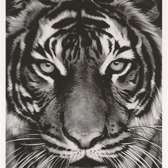 Robert Longo — Тигр
