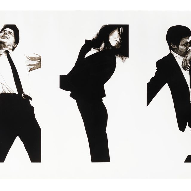 Robert Longo — Жюль, Гретхен, Марк (Государство II), из "Мужчин в городах"