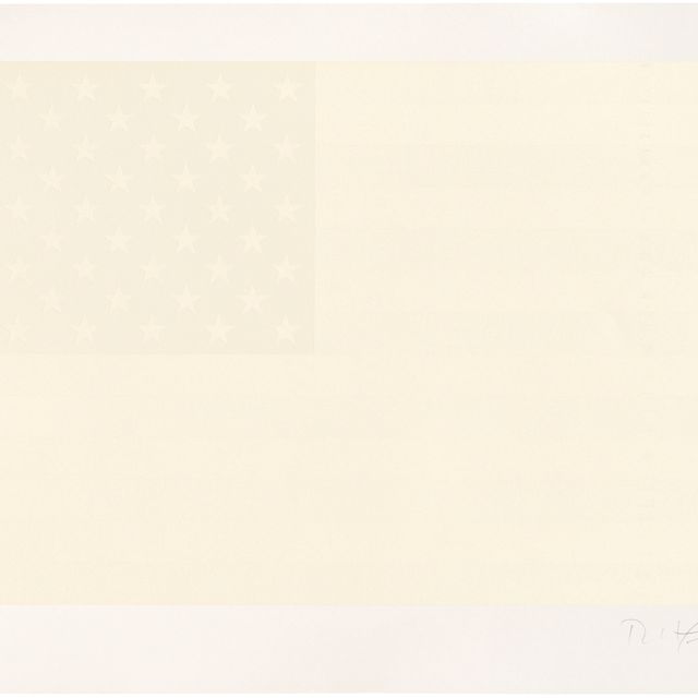 Robert Longo — Белый флаг, от: Columbus: В поисках нового завтрашнего дня